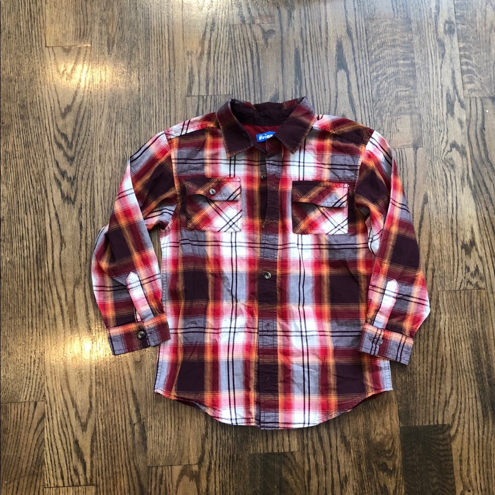 Boys plaid shirt